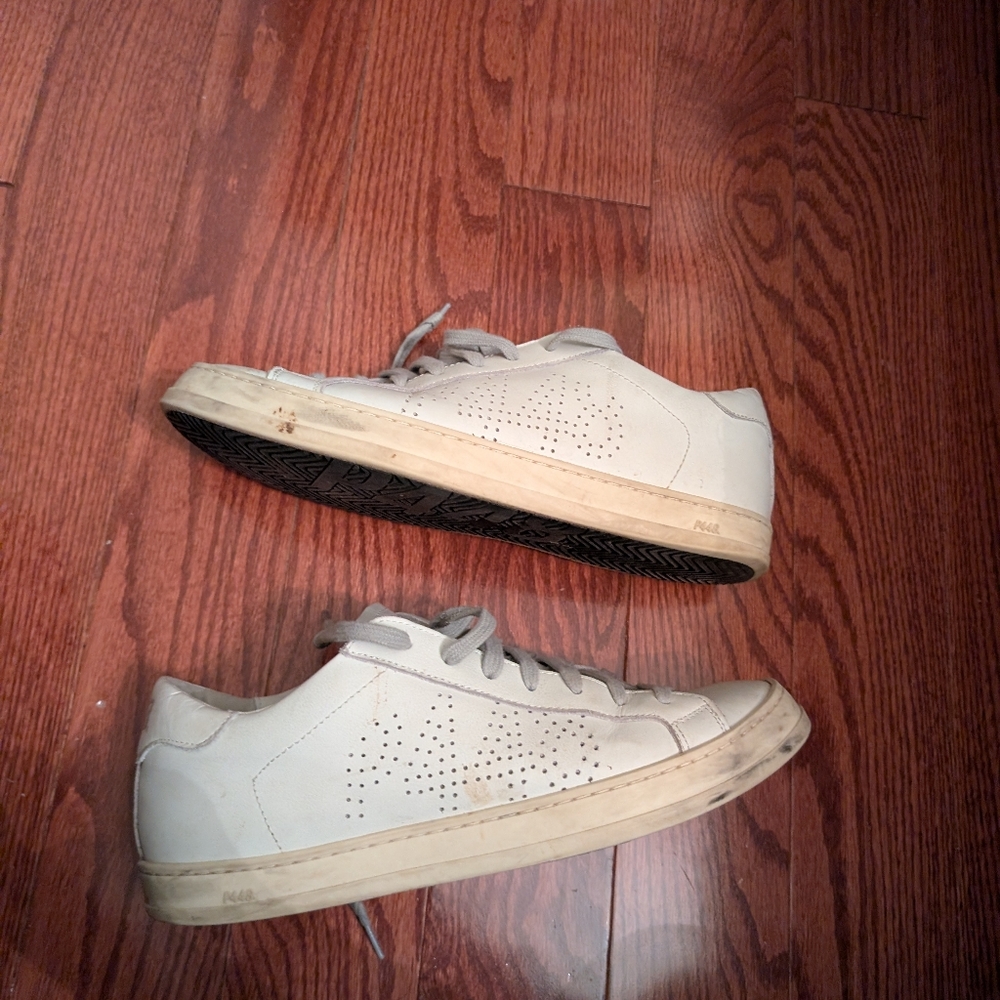 P448 White Casual Sneakers